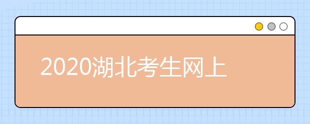 2020湖北考生网上填报志愿怎么操作？十步解决网上志愿填报