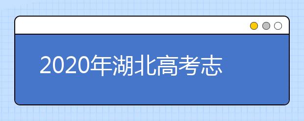 2020年湖北高考志愿填报入口公布