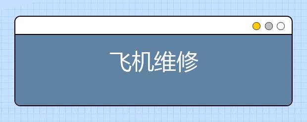飞机维修