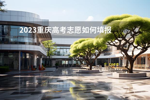 2023重庆高考志愿如何填报
